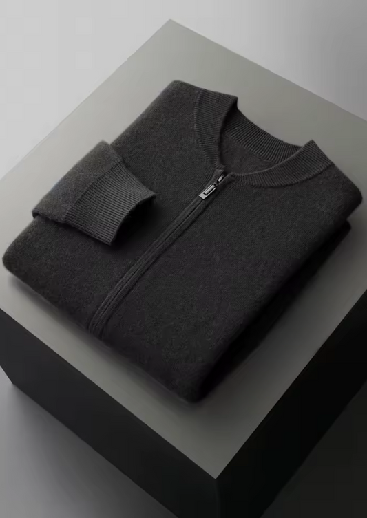 Pure Extra-Fine Merino Wool Black Falconi Set | Vallentty