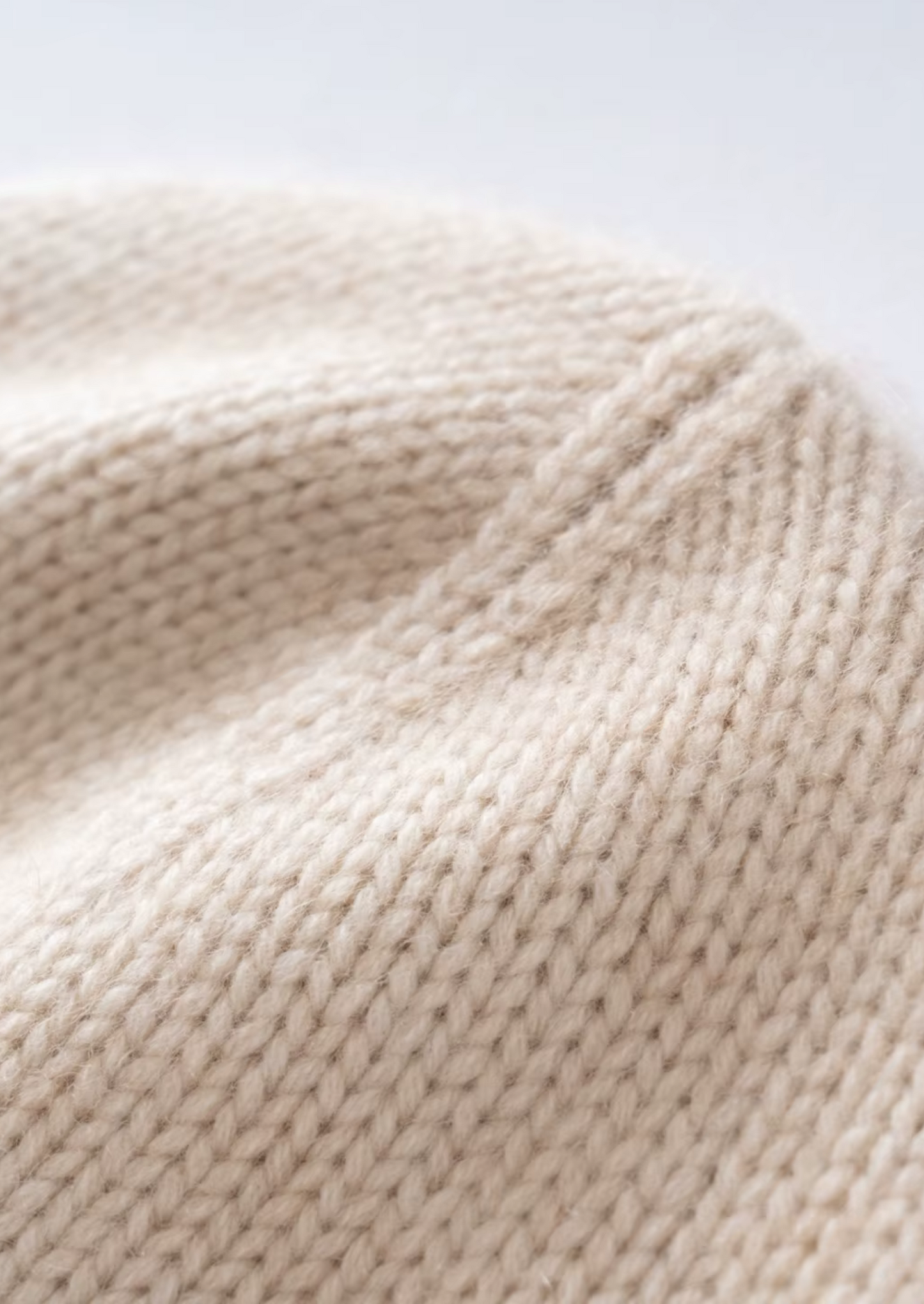 Sand Cashmere Wintertime Beanie | Vallentty