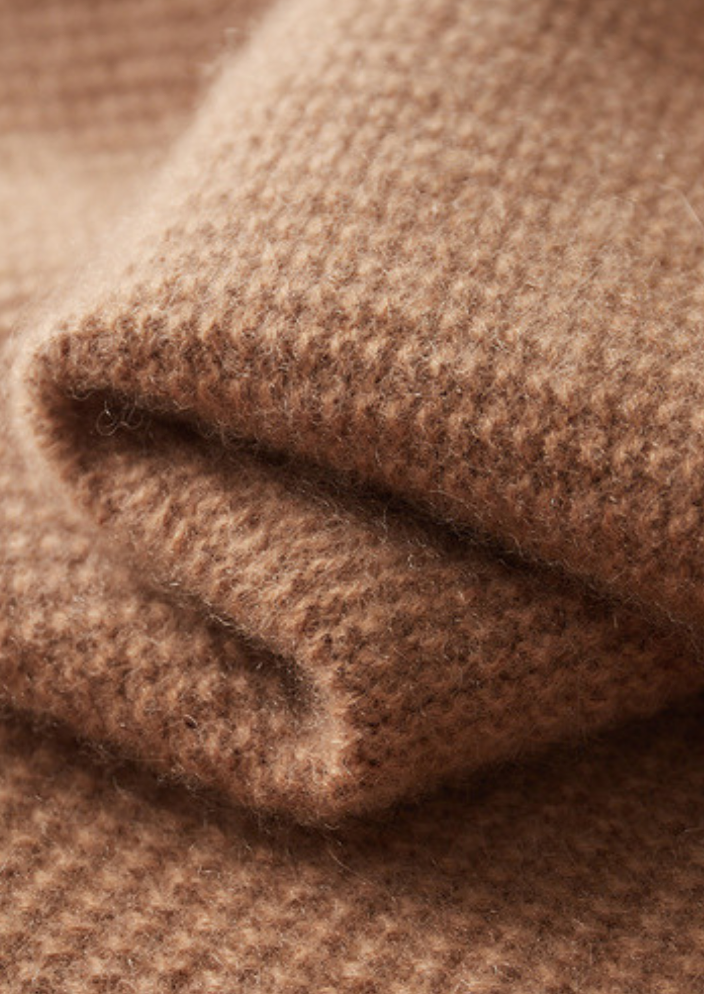 Pure Cashmere Mustard Ribbed Zip Cardigan | Vallentty