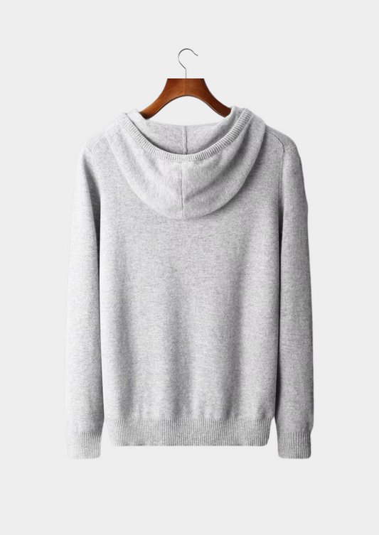 Pure Extra-Fine Merino Wool Leisure Hoodie | Vallentty