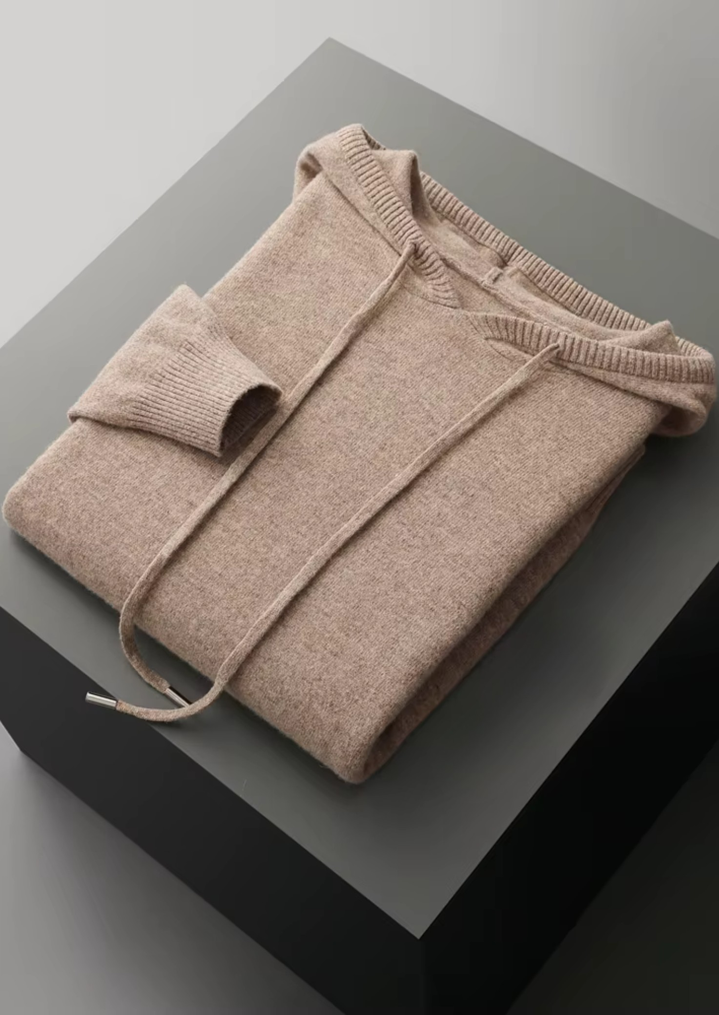 Pure Extra-Fine Merino Wool Leisure Hoodie | Vallentty