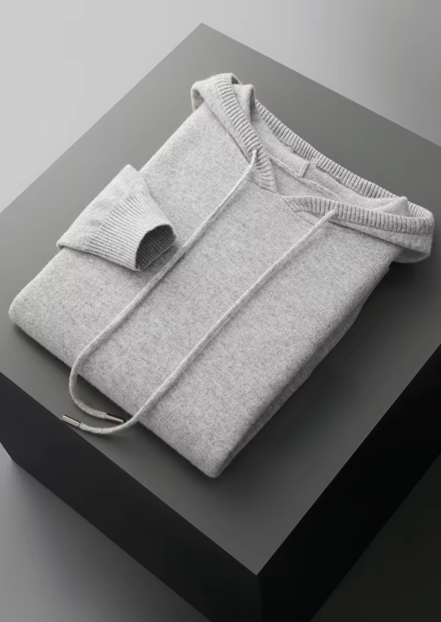 Pure Extra-Fine Merino Wool Leisure Hoodie | Vallentty