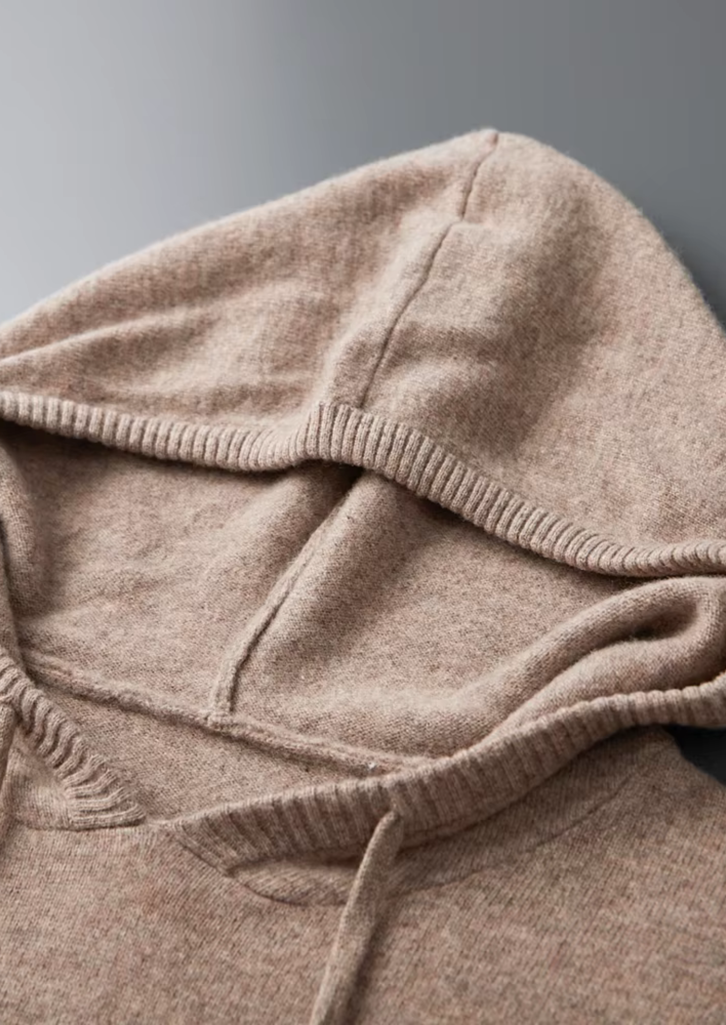 Pure Extra-Fine Merino Wool Leisure Hoodie | Vallentty