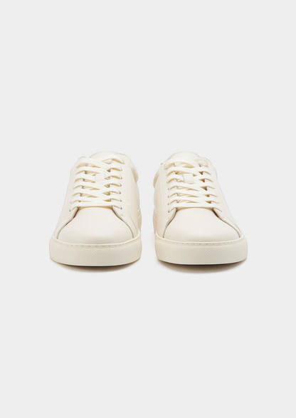 Ivory Essential Leather Sneaker | Vallentty