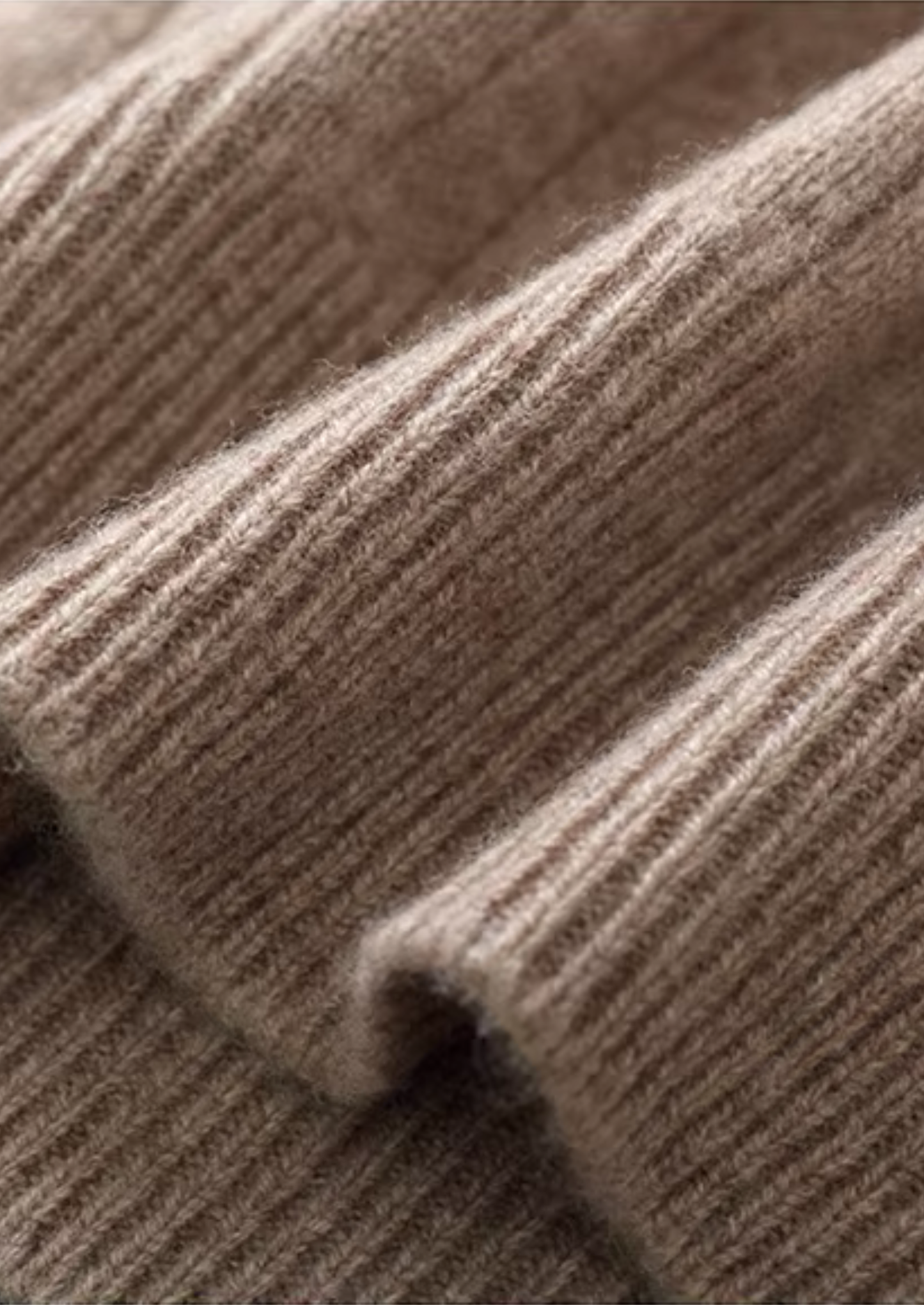 Pure Extra-Fine Merino Wool Rib Mockneck | Vallentty