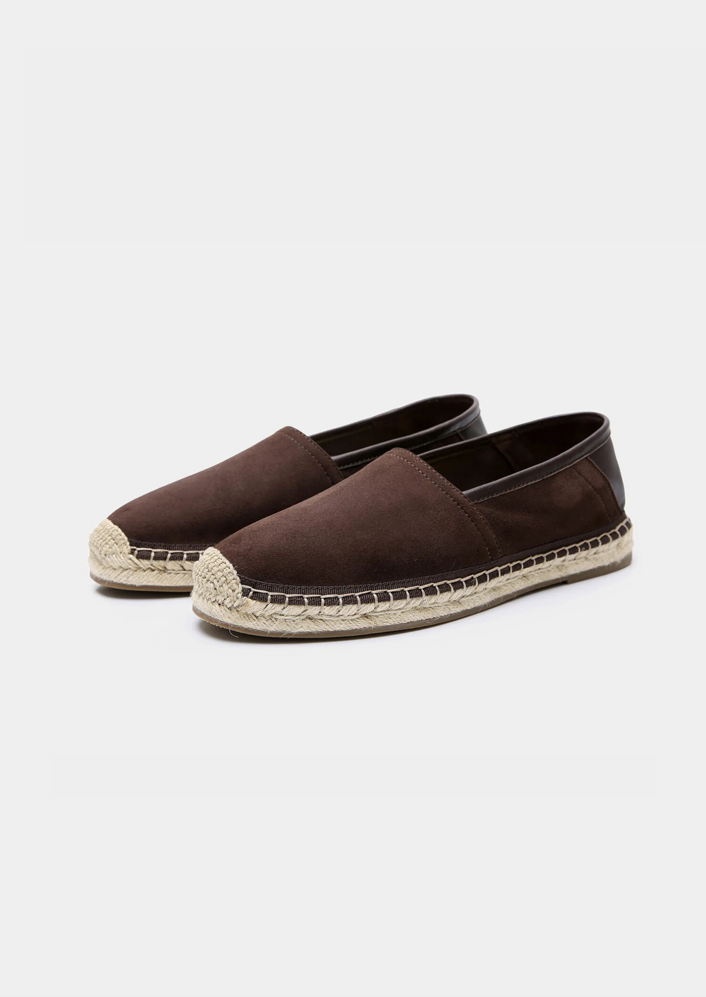 Seaside Espadrilles - Dark Brown | Vallentty