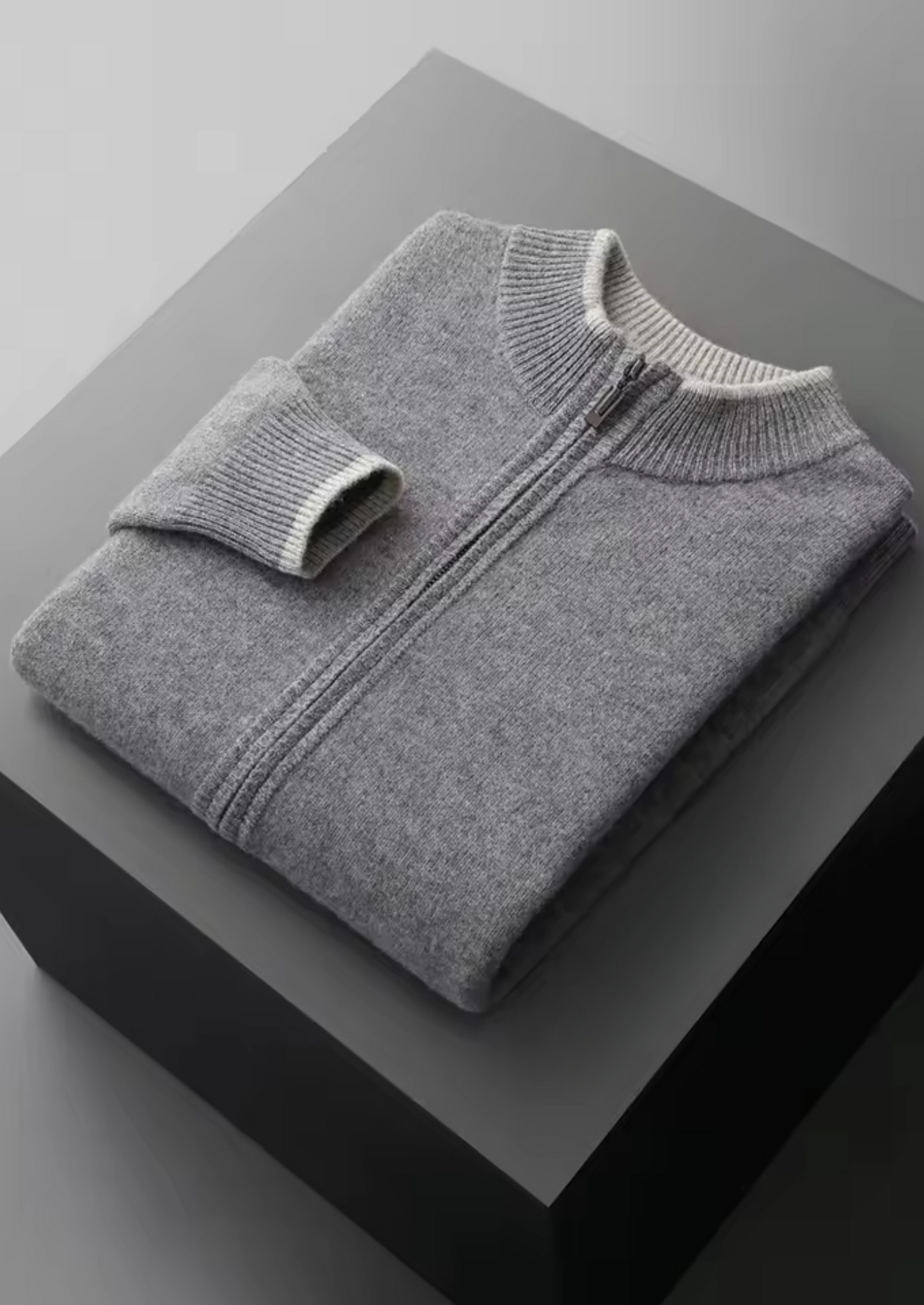 Pure Extra-Fine Merino Wool Two Tone Set | Vallentty