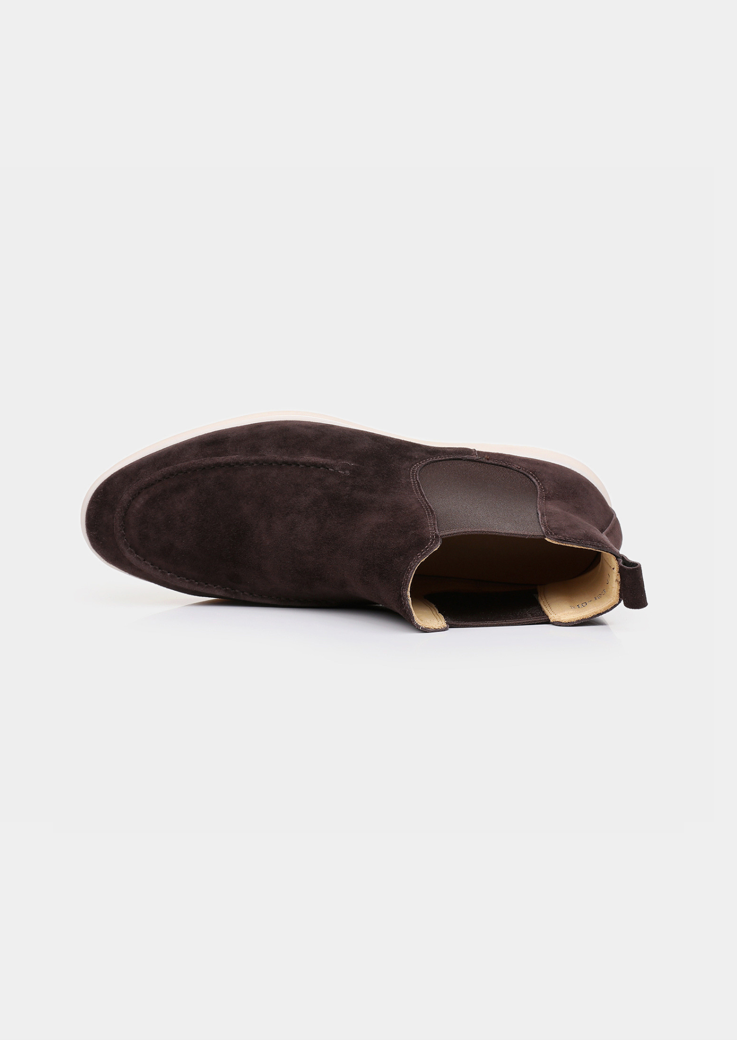 Coffee Suede Chelsea Boot | Vallentty