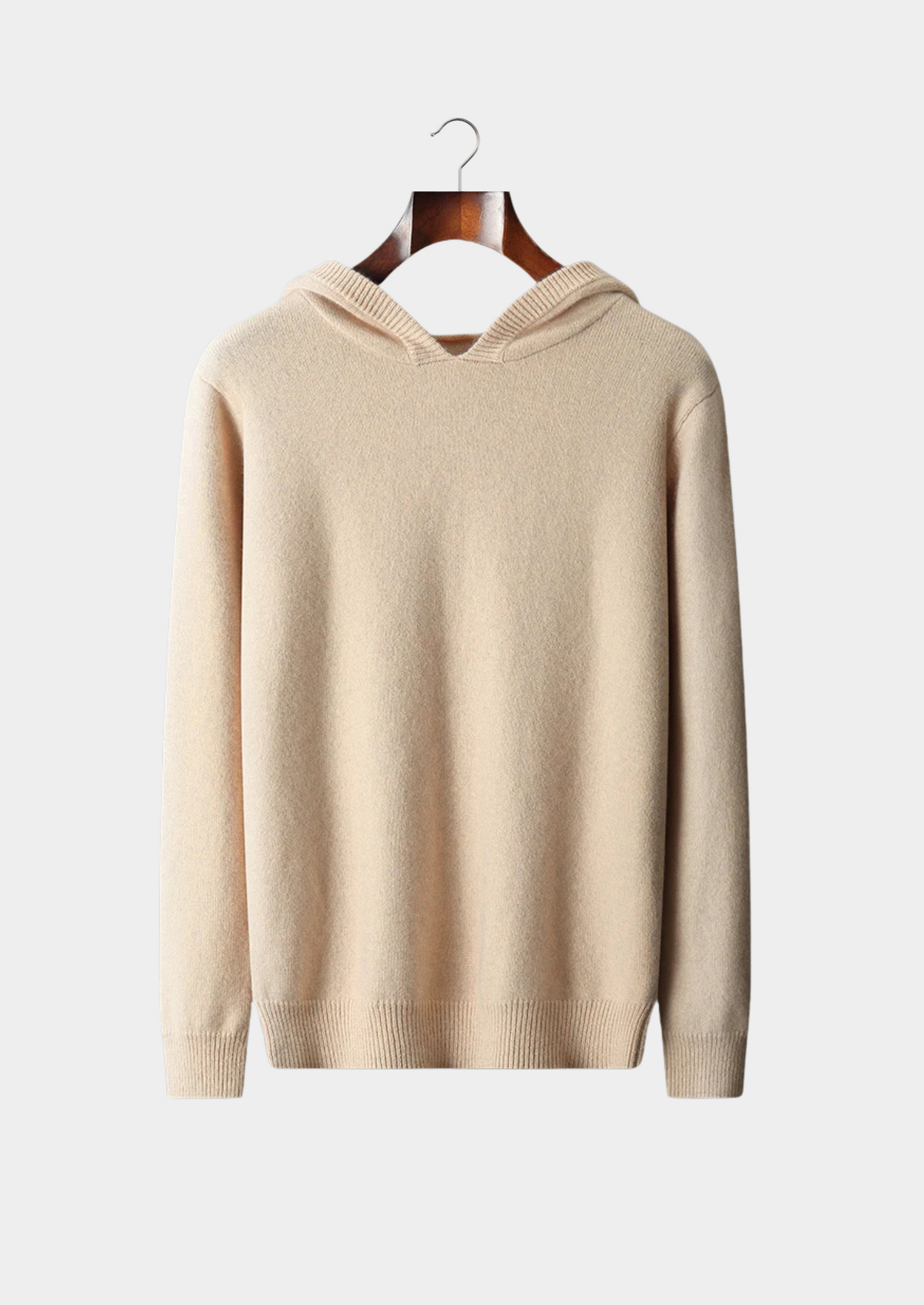 Premium Cashmere Leisure Hoodie | Vallentty
