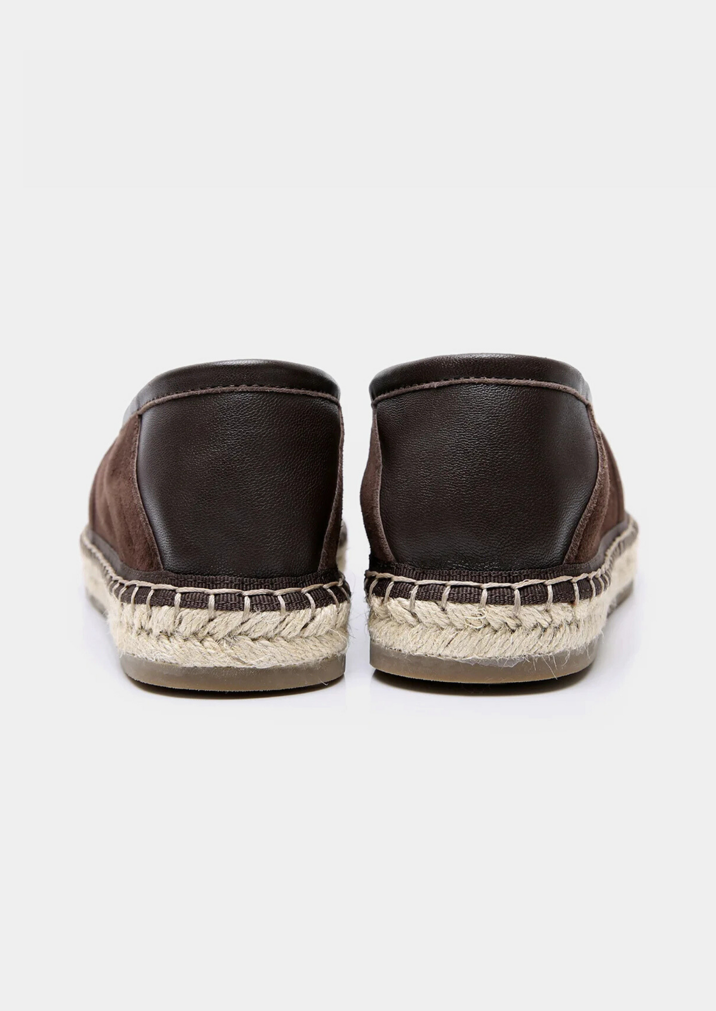 Seaside Espadrilles - Dark Brown | Vallentty