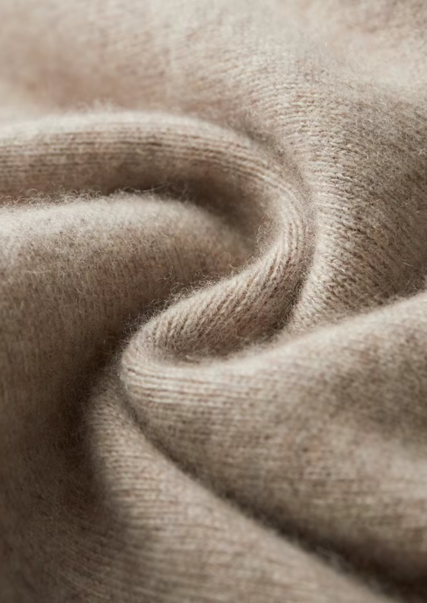 Pure Extra-Fine Merino Wool Sand Luzzo Set | Vallentty
