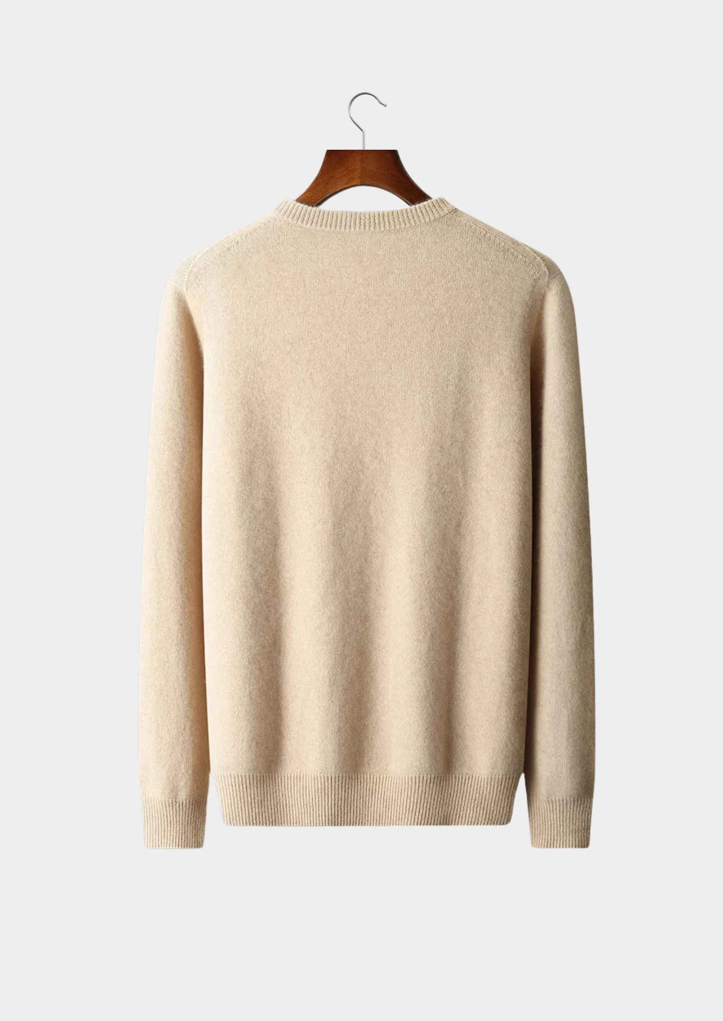 Pure Extra-Fine Merino Wool Classic Crewneck | Vallentty
