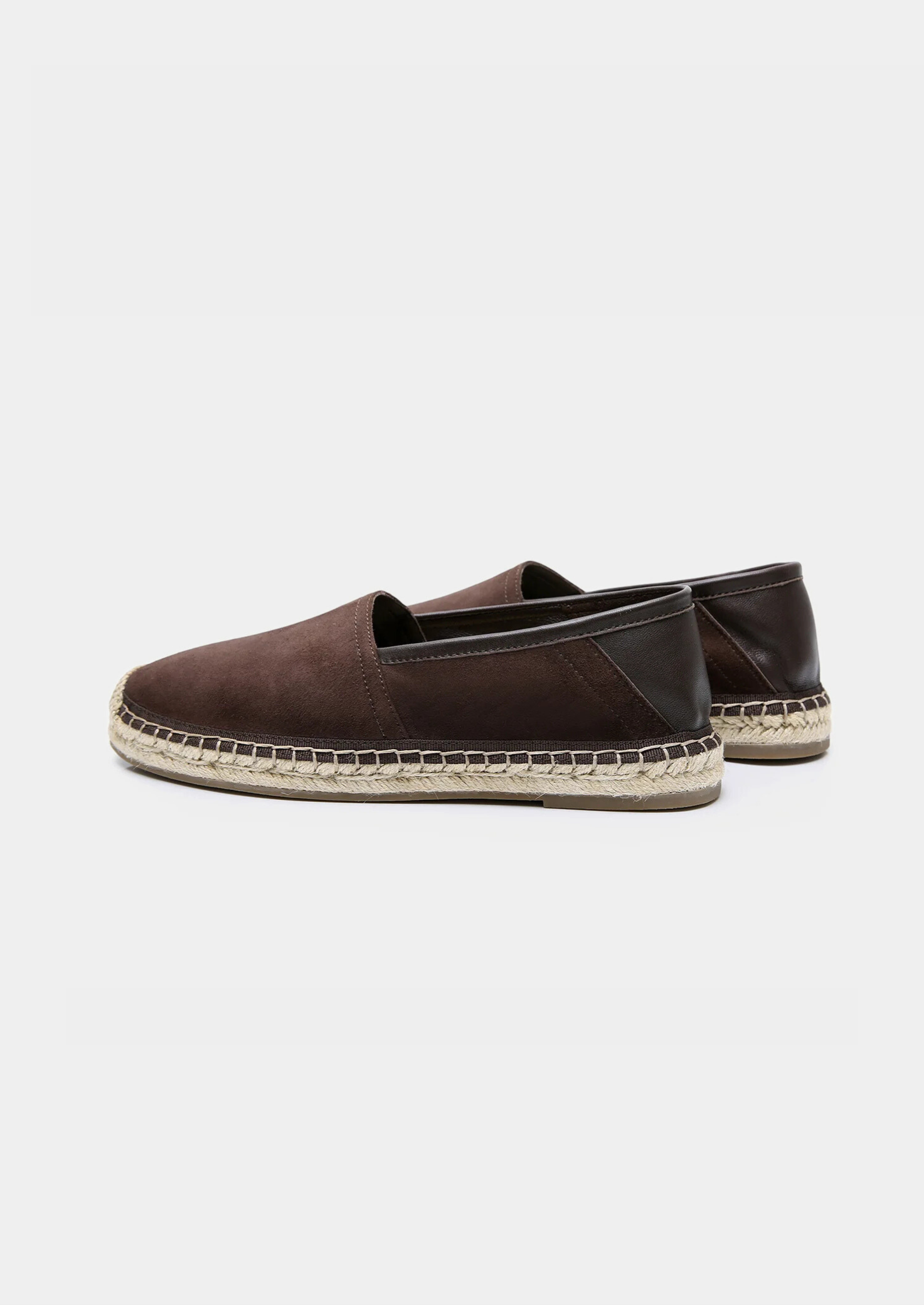 Seaside Espadrilles - Dark Brown | Vallentty
