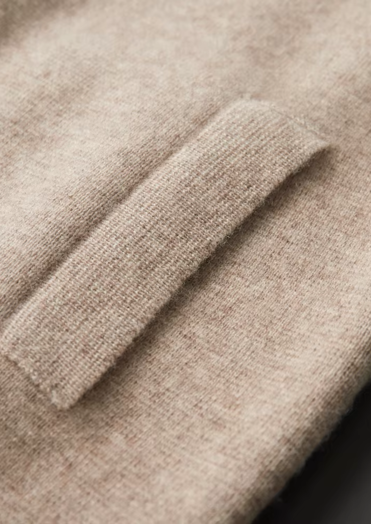 Pure Extra-Fine Merino Wool Zip Polo Cardigan | Vallentty