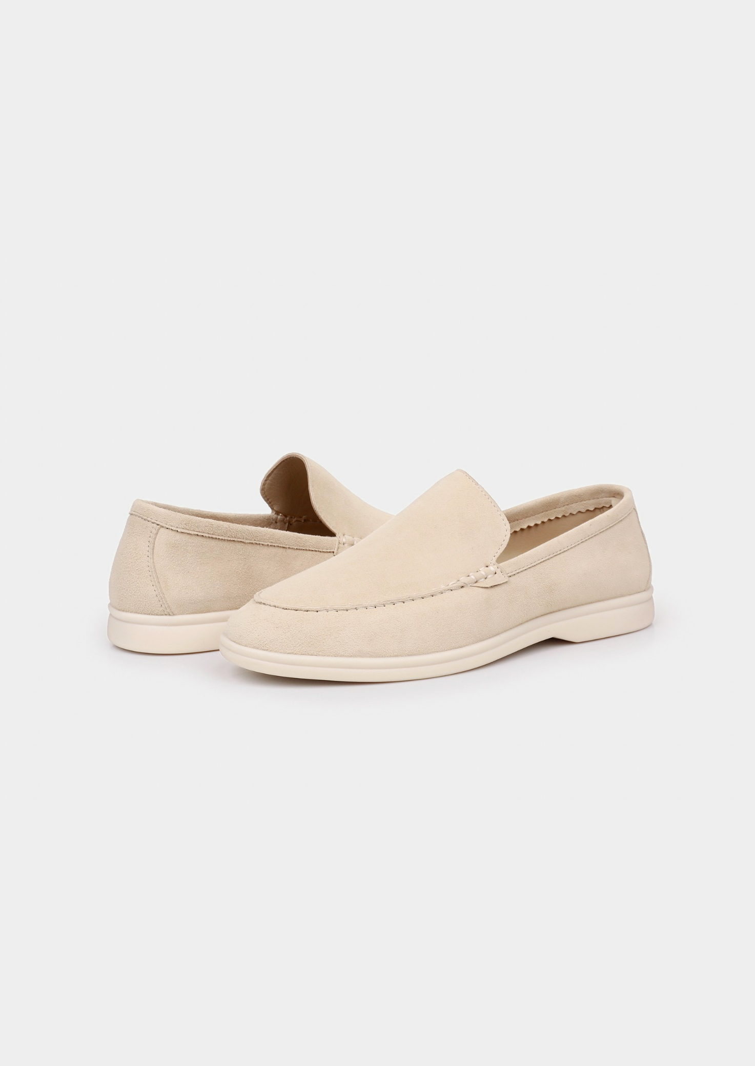 Marina Loafers - Ivory | Vallentty