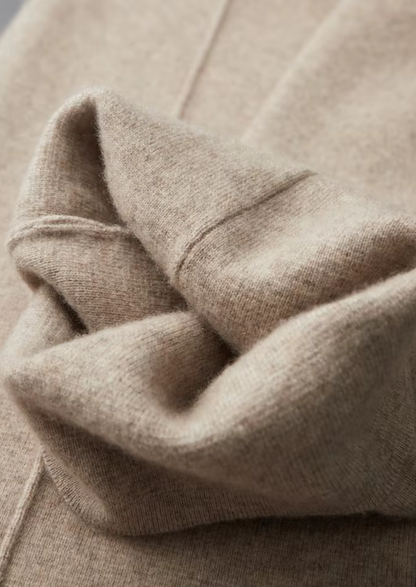 Pure Extra-Fine Merino Wool Sand Falconi Set | Vallentty