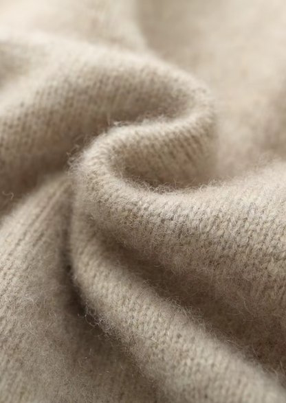 Pure Extra-Fine Merino Wool Zipper Cardigan | Vallentty
