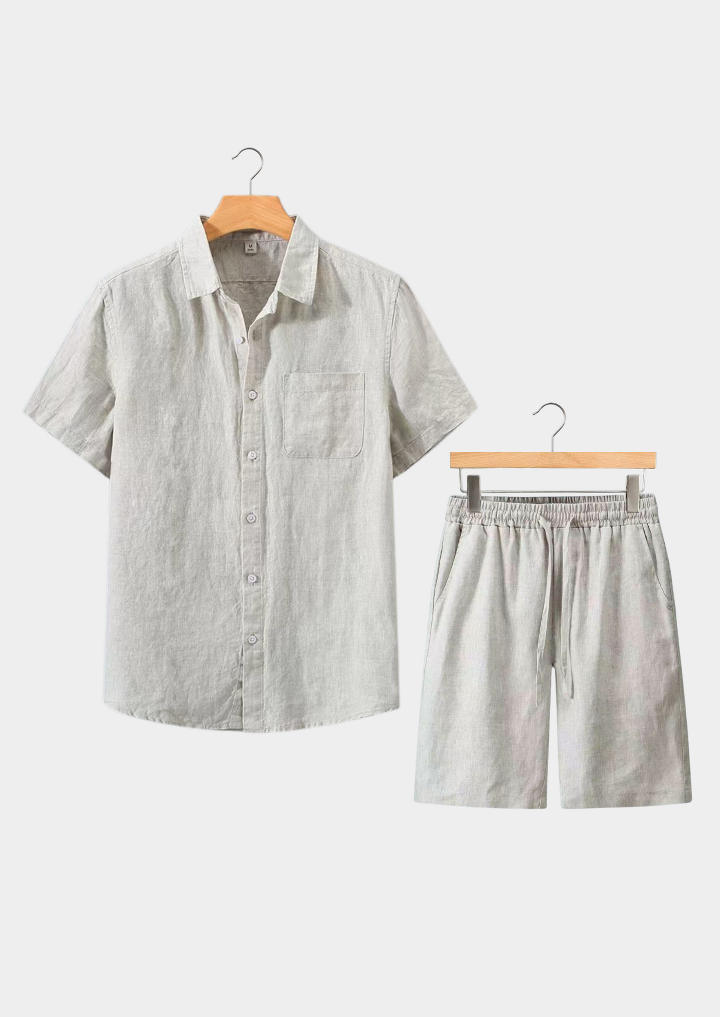 Dolcevita Shortsleeve Summer Set - Beige | Vallentty