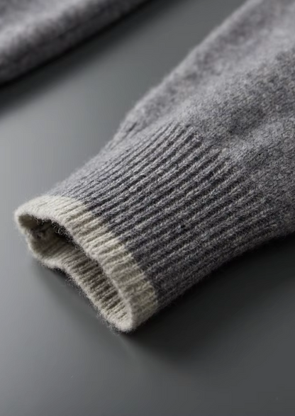 Pure Extra-Fine Merino Wool Two Tone Set | Vallentty