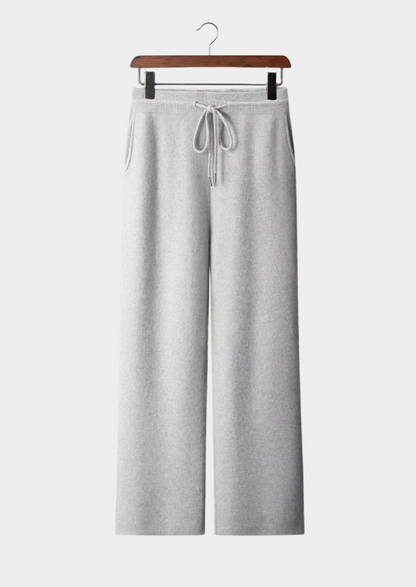 Premium Cashmere Relaxed Trousers | Vallentty