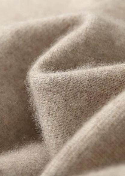 Pure Extra-Fine Merino Wool Sand Falconi Set | Vallentty