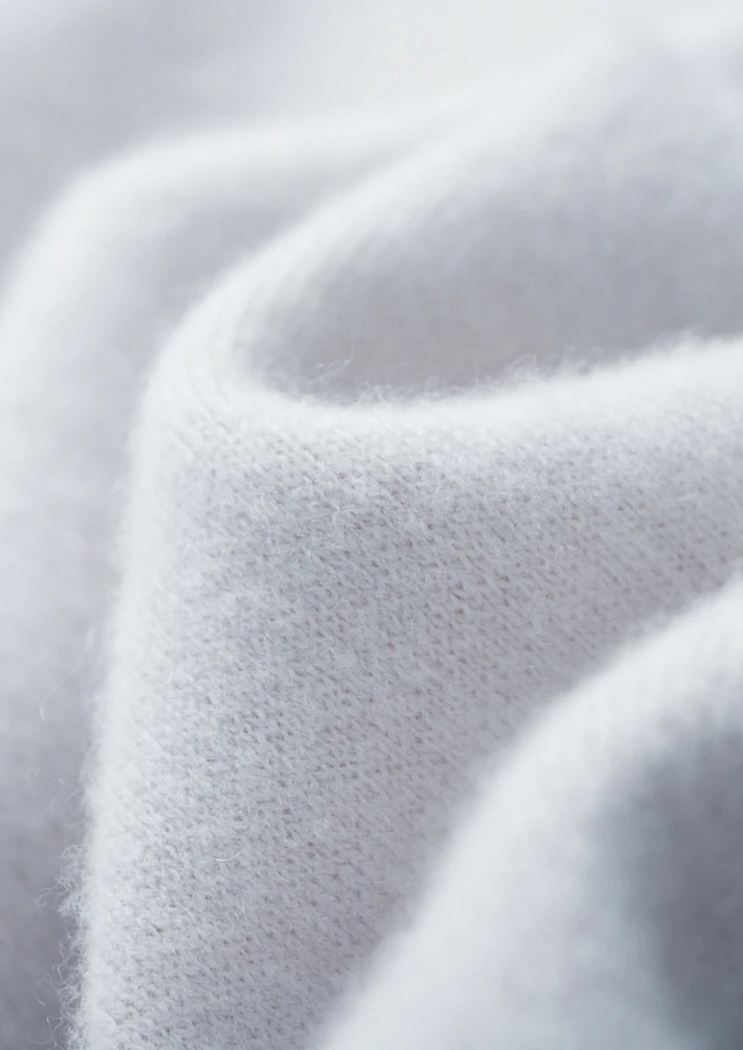 Premium Cashmere Two-Tone Zipper Hoodie | Vallentty