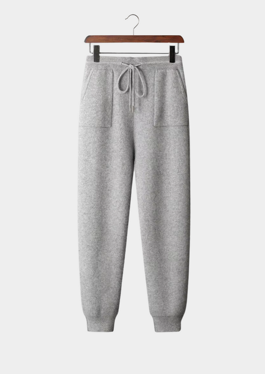 Premium Cashmere Leisure Joggers | Vallentty