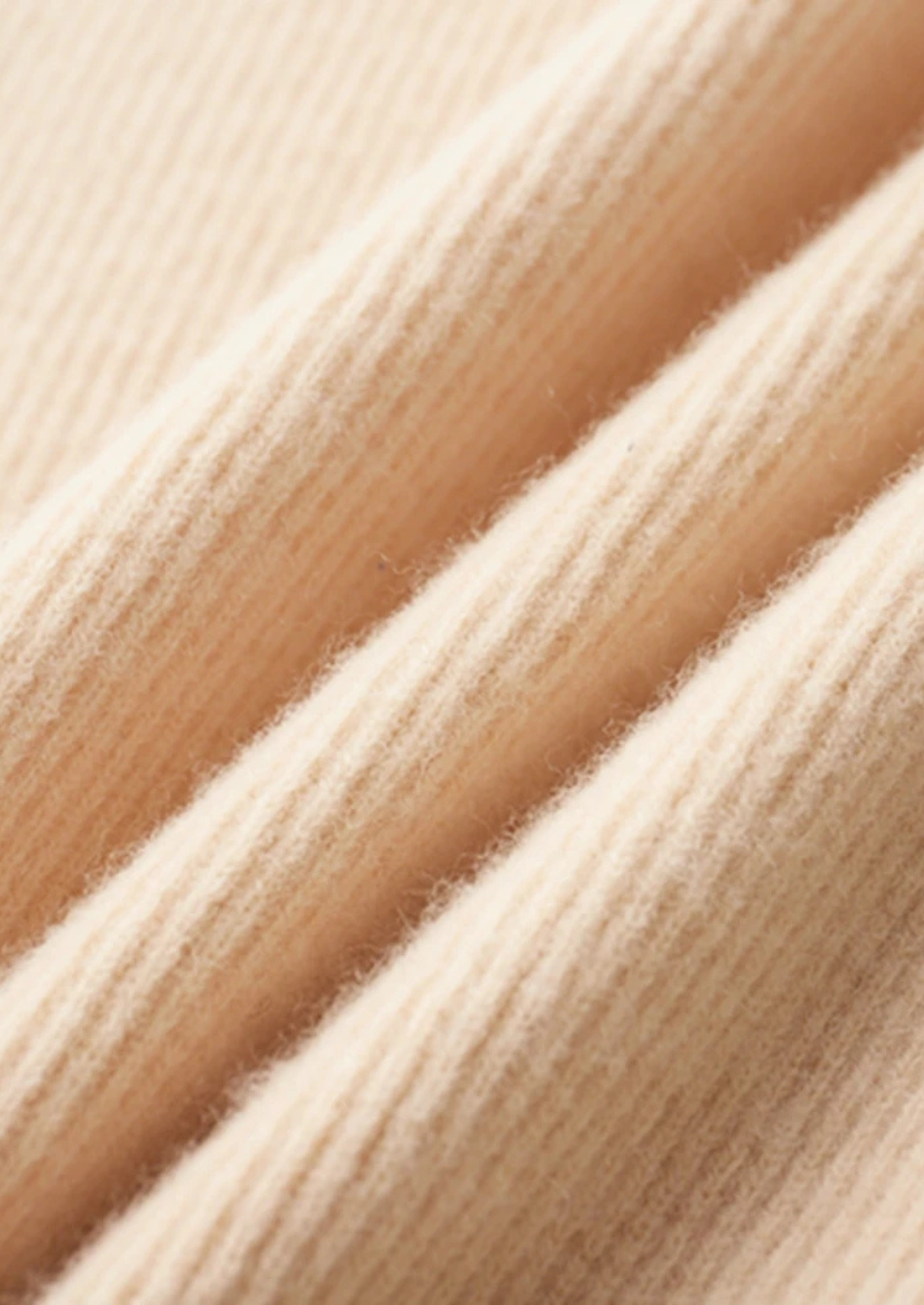 Pure Extra-Fine Merino Wool Ribbed Zip Cardigan | Vallentty