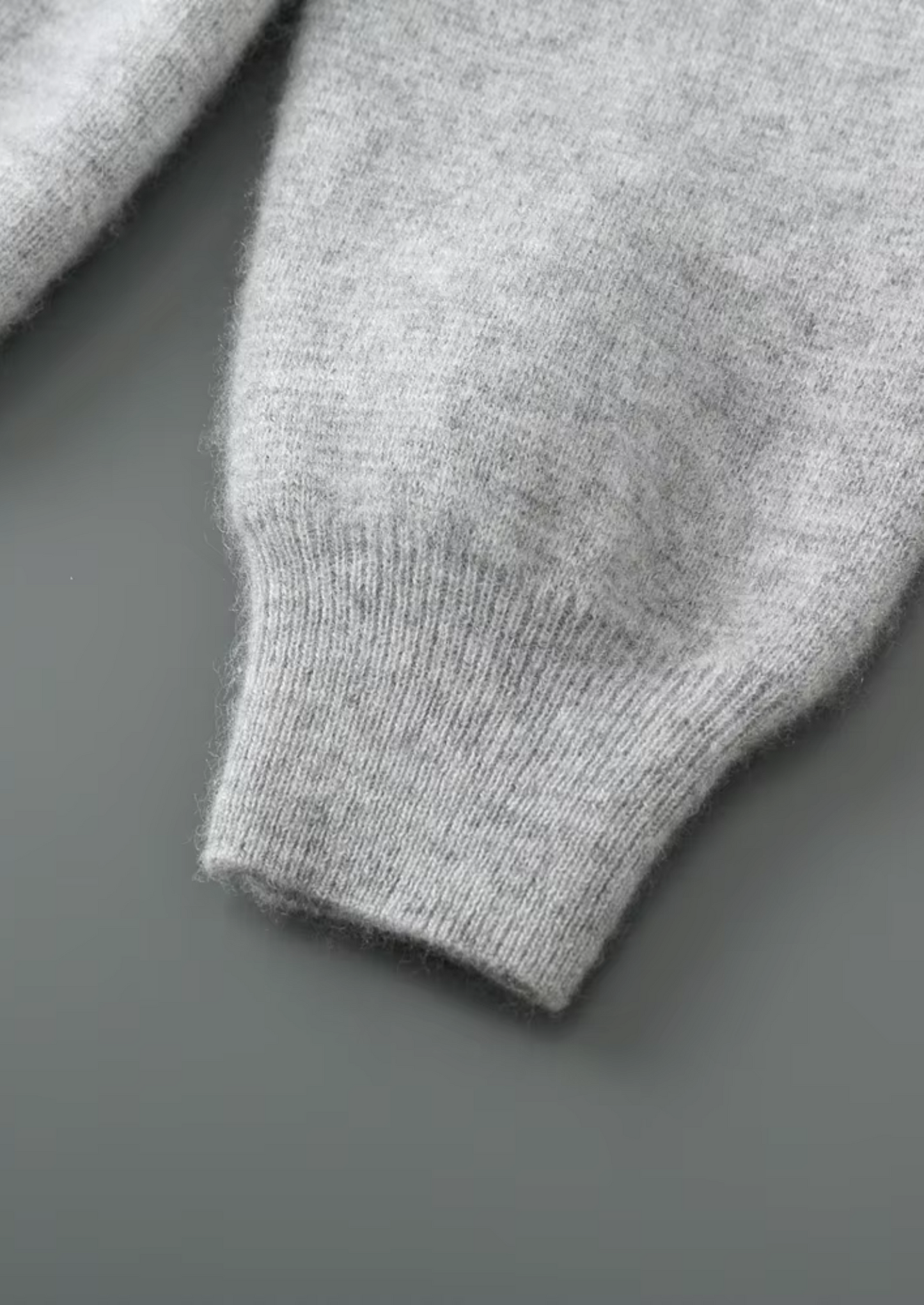 Pure Extra-Fine Merino Wool Zipper Hoodie | Vallentty