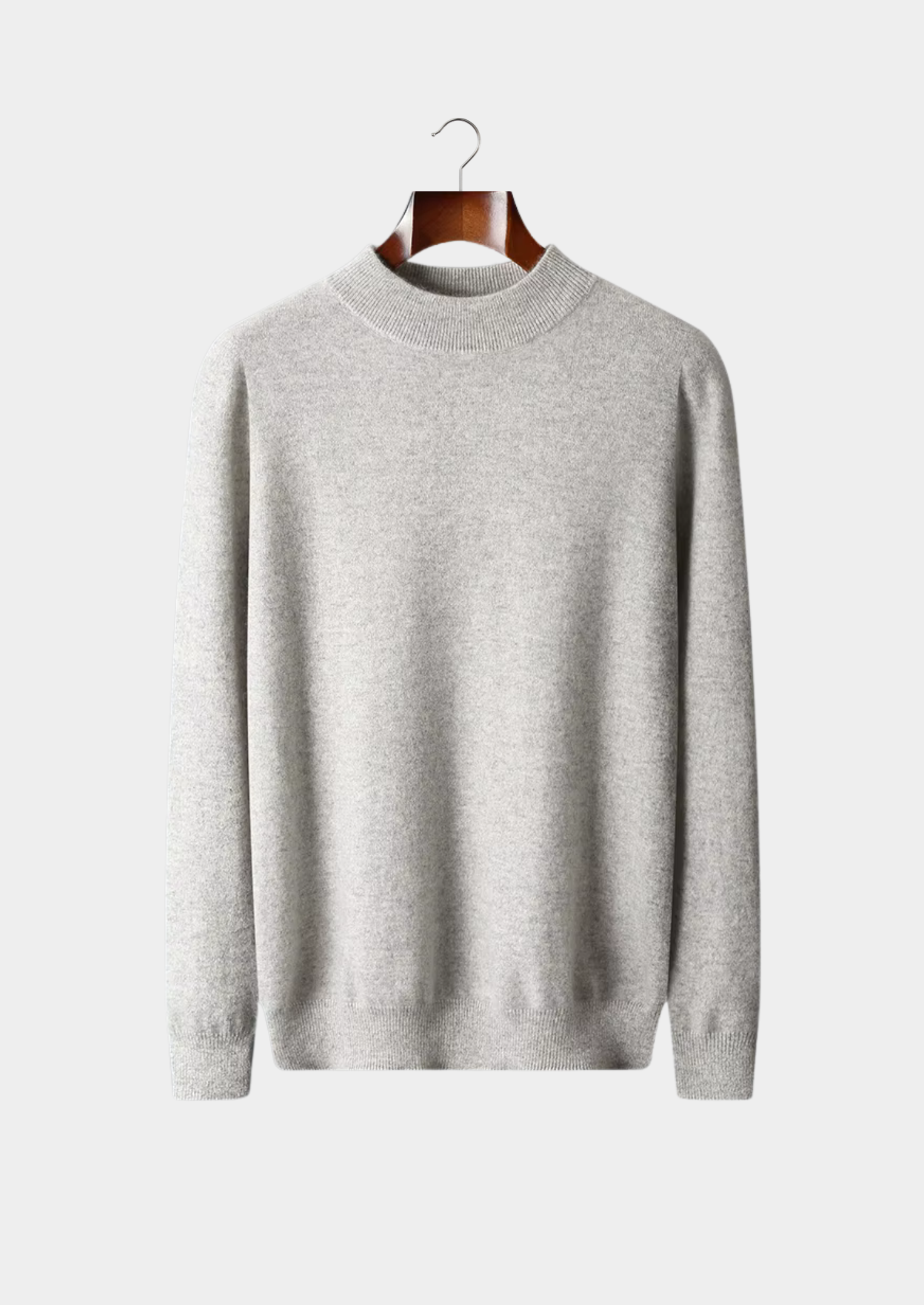 Pure Extra-Fine Merino Wool Classic Mockneck | Vallentty