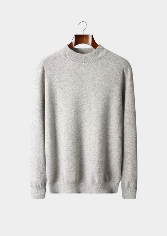 Pure Extra-Fine Merino Wool Classic Mockneck | Vallentty