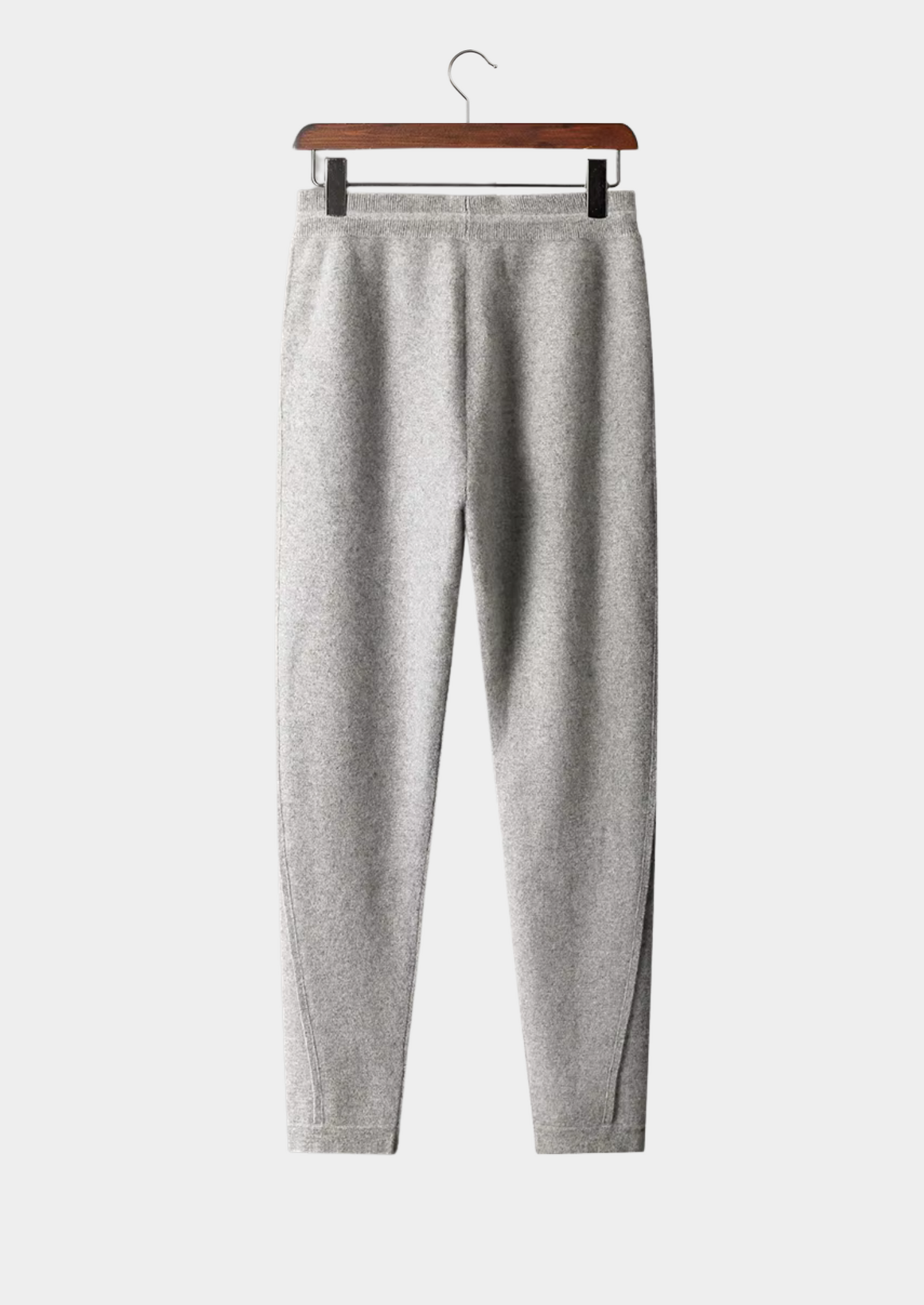 Premium Cashmere Slim Trousers | Vallentty