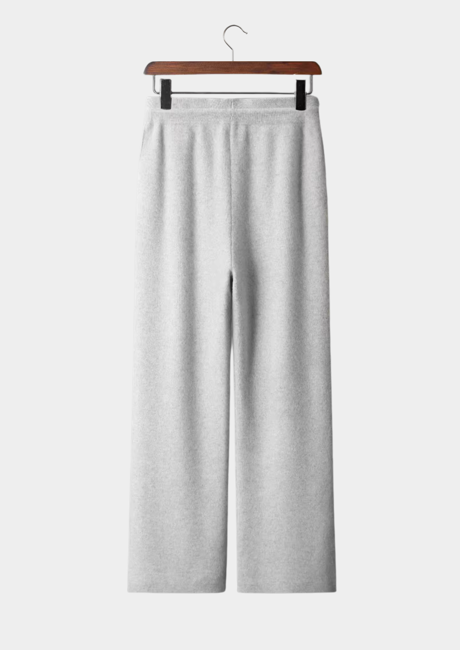 Premium Cashmere Relaxed Trousers | Vallentty