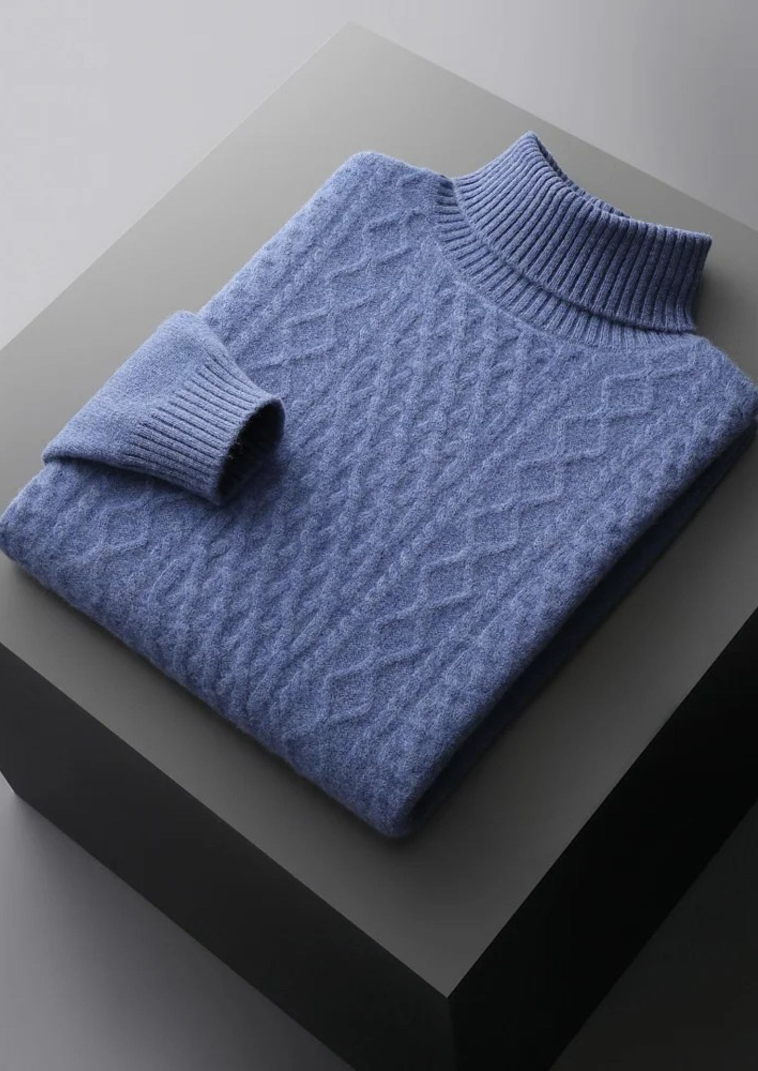 Pure Extra-Fine Merino Wool Wintertime Rollneck | Vallentty