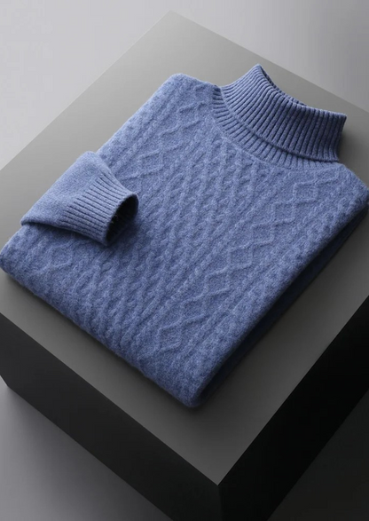 Pure Extra-Fine Merino Wool Wintertime Rollneck | Vallentty