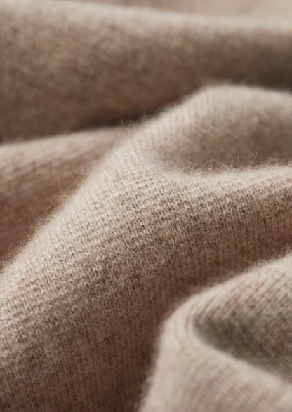 Pure Extra-Fine Merino Wool Zip Polo Cardigan | Vallentty