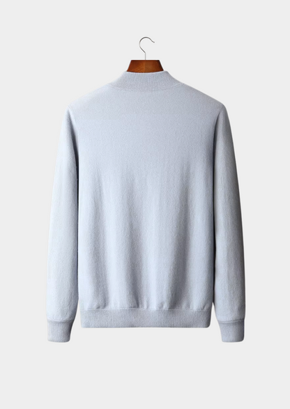 Pure Extra-Fine Merino Wool Zip Cardigan | Vallentty
