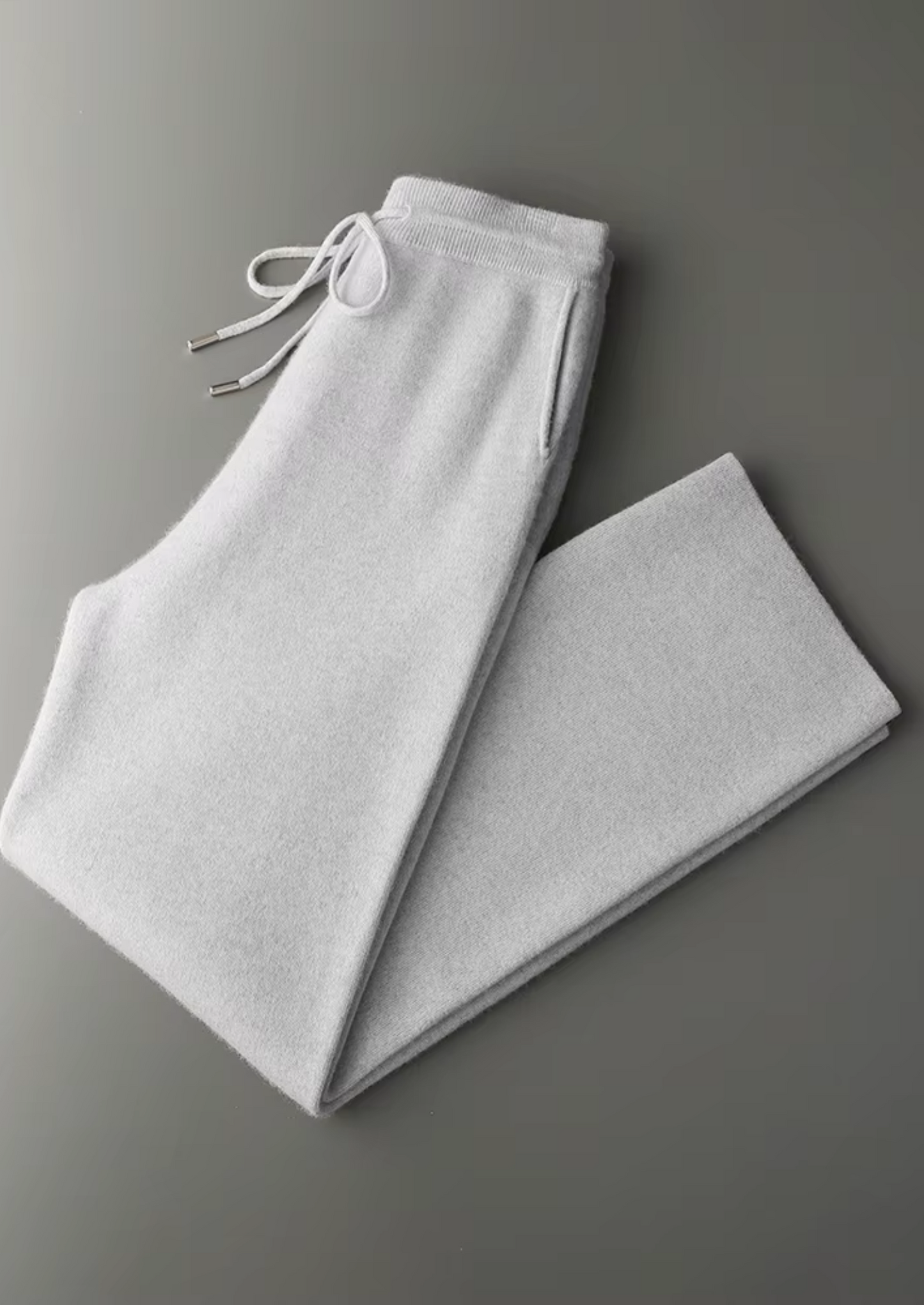 Premium Cashmere Relaxed Trousers | Vallentty