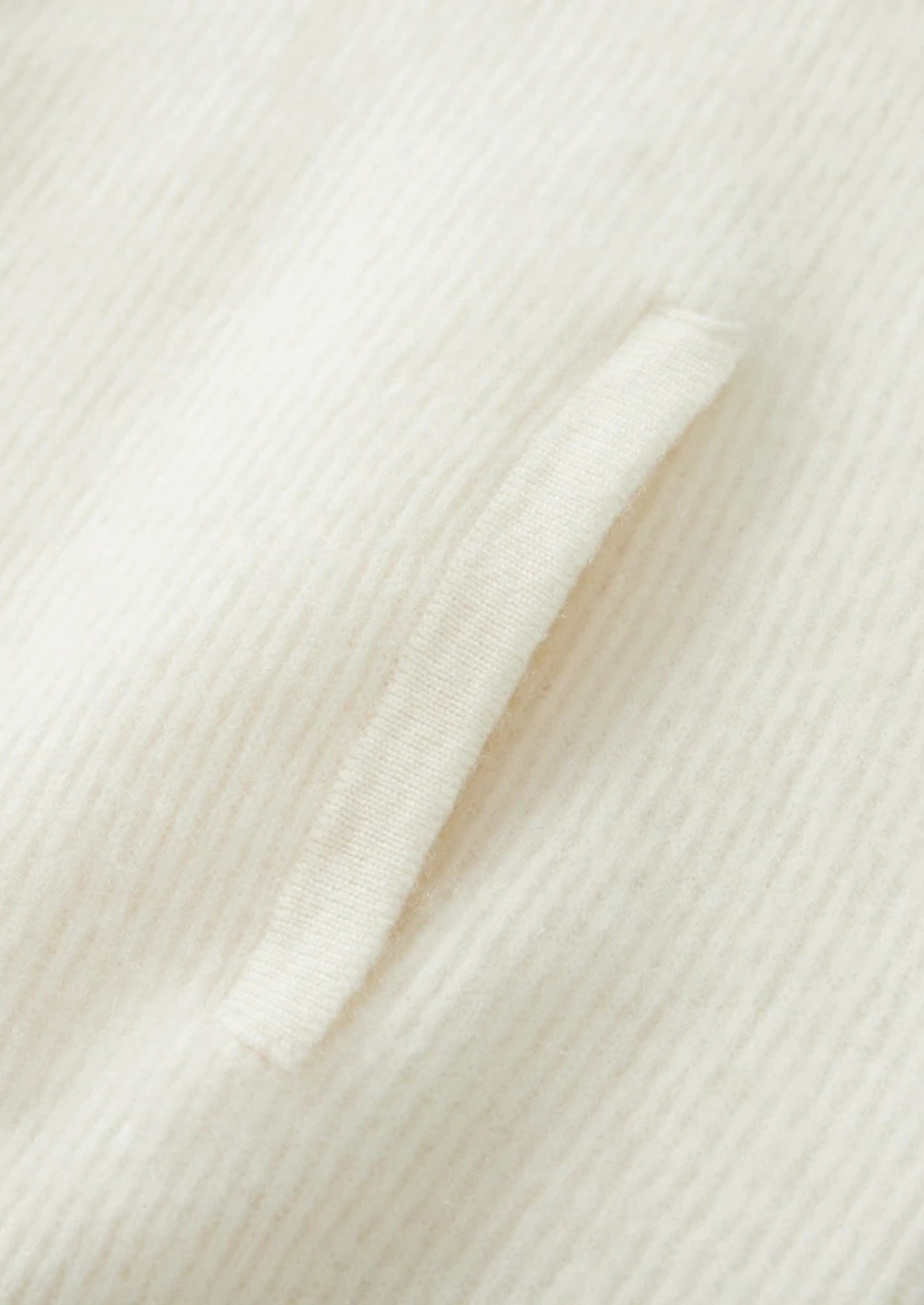 Pure Extra-Fine Merino Wool Ribbed Zipper Cardigan | Vallentty