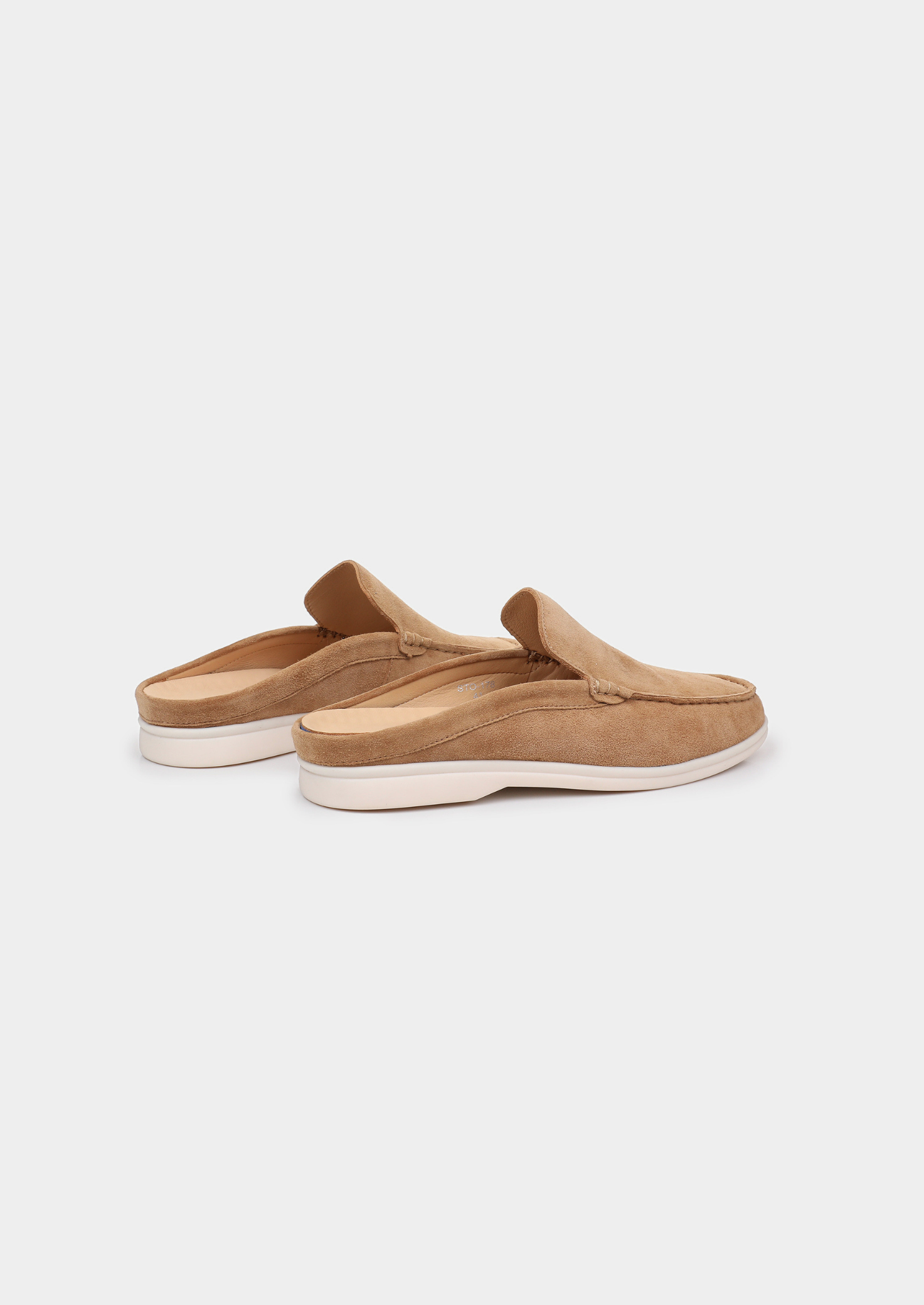Caramel Marina Suede Slipper | Vallentty