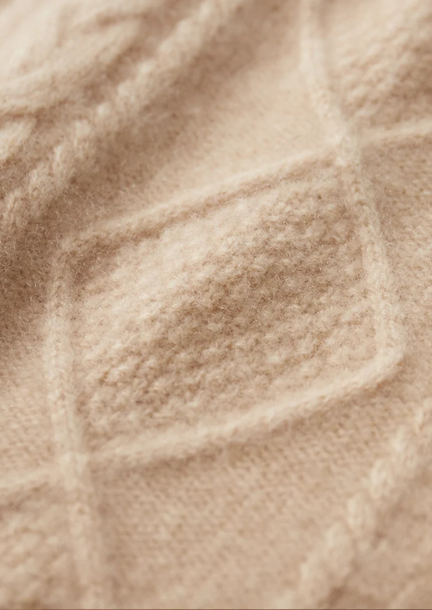 Pure Extra-Fine Merino Wool Jacquard Mockneck | Vallentty