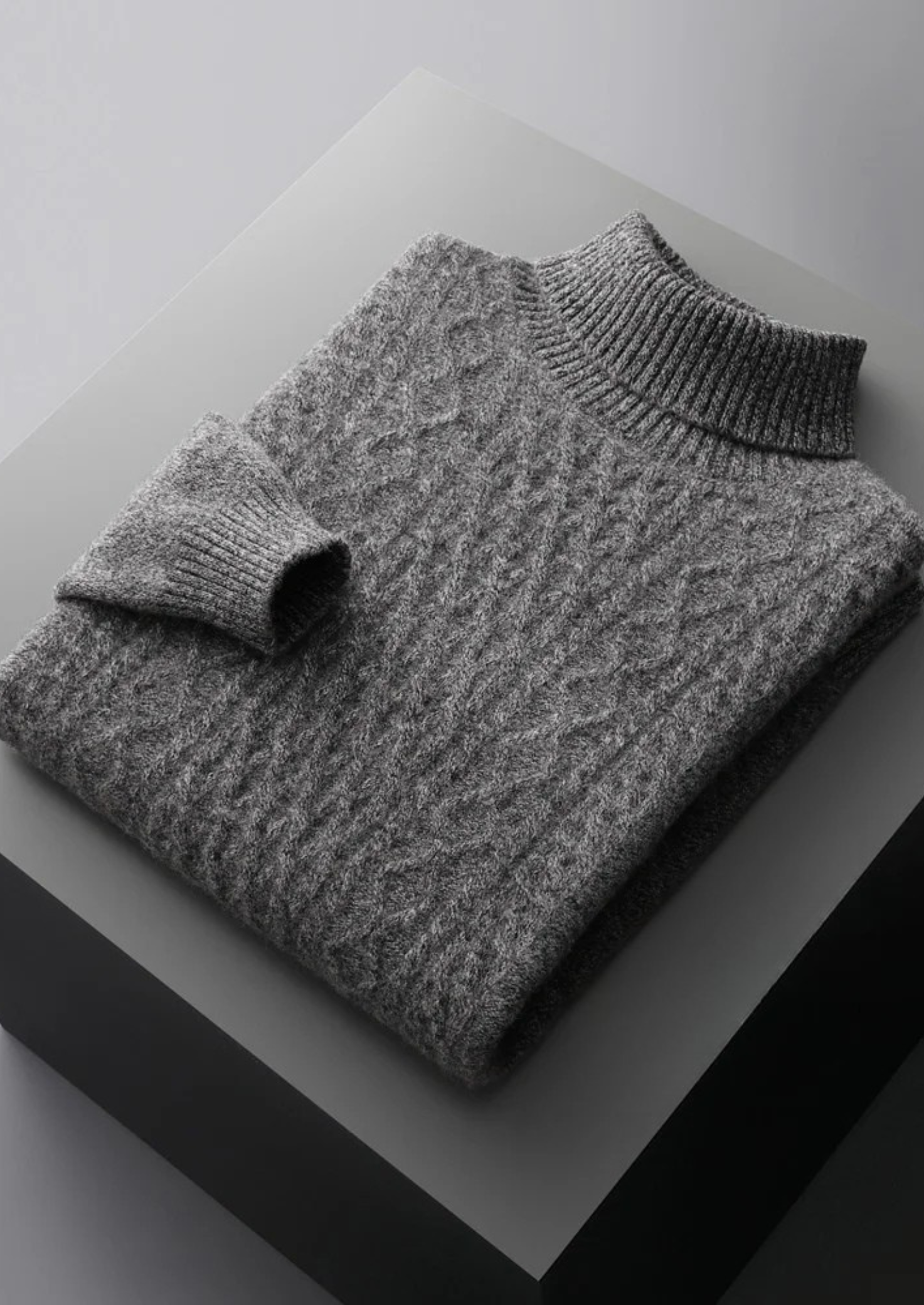 Pure Extra-Fine Merino Wool Wintertime Rollneck | Vallentty