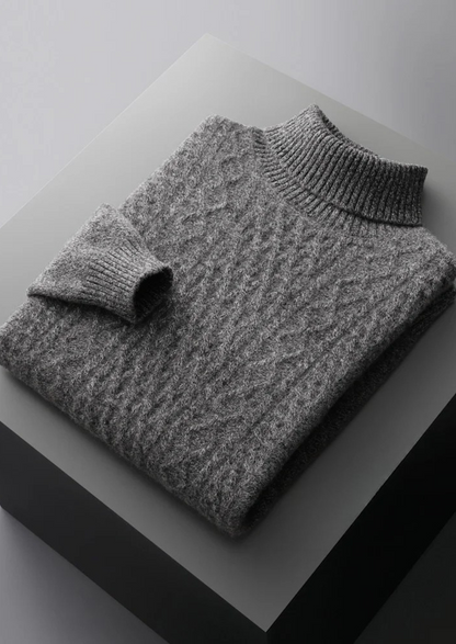 Pure Extra-Fine Merino Wool Wintertime Rollneck | Vallentty
