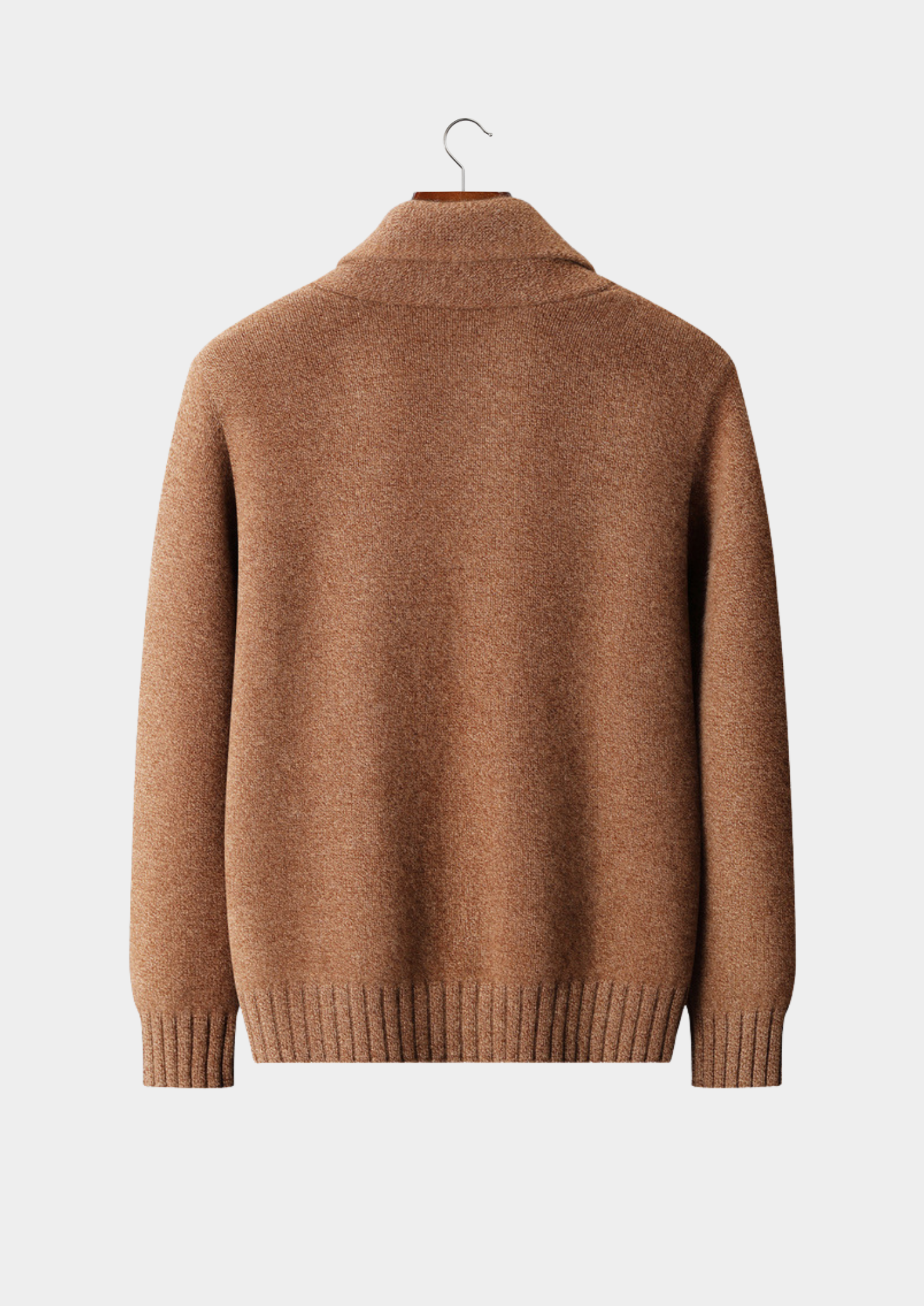 Pure Cashmere Shawl Collar Cardigan | Vallentty