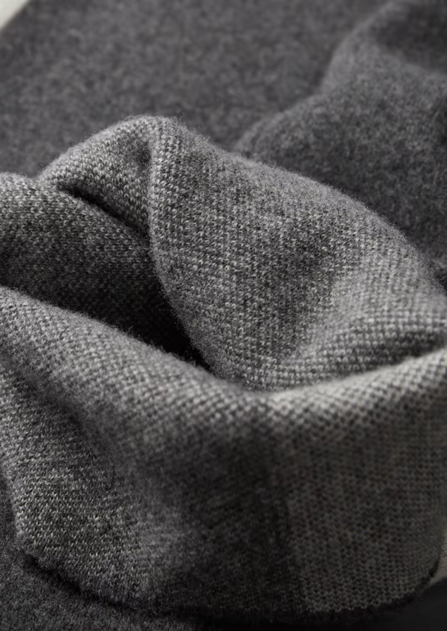 Pure Extra-Fine Merino Wool Wide Leisure Trousers | Vallentty