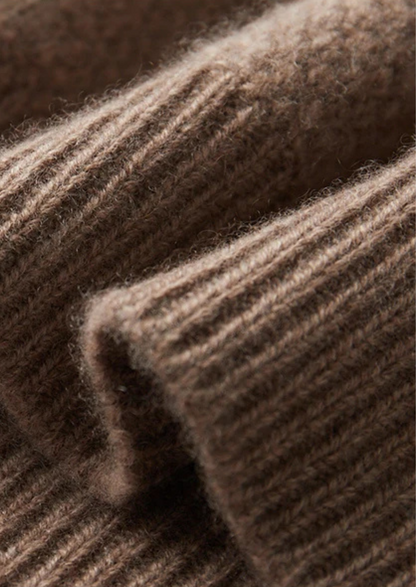 Pure Extra-Fine Merino Wool Wintertime Crewneck | Vallentty