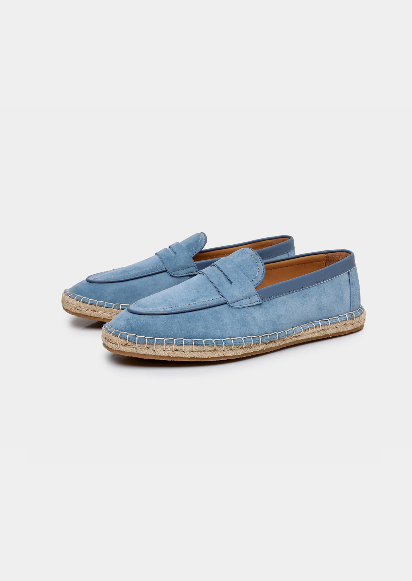 Penny Seaside Espadrilles - Light Blue | Vallentty