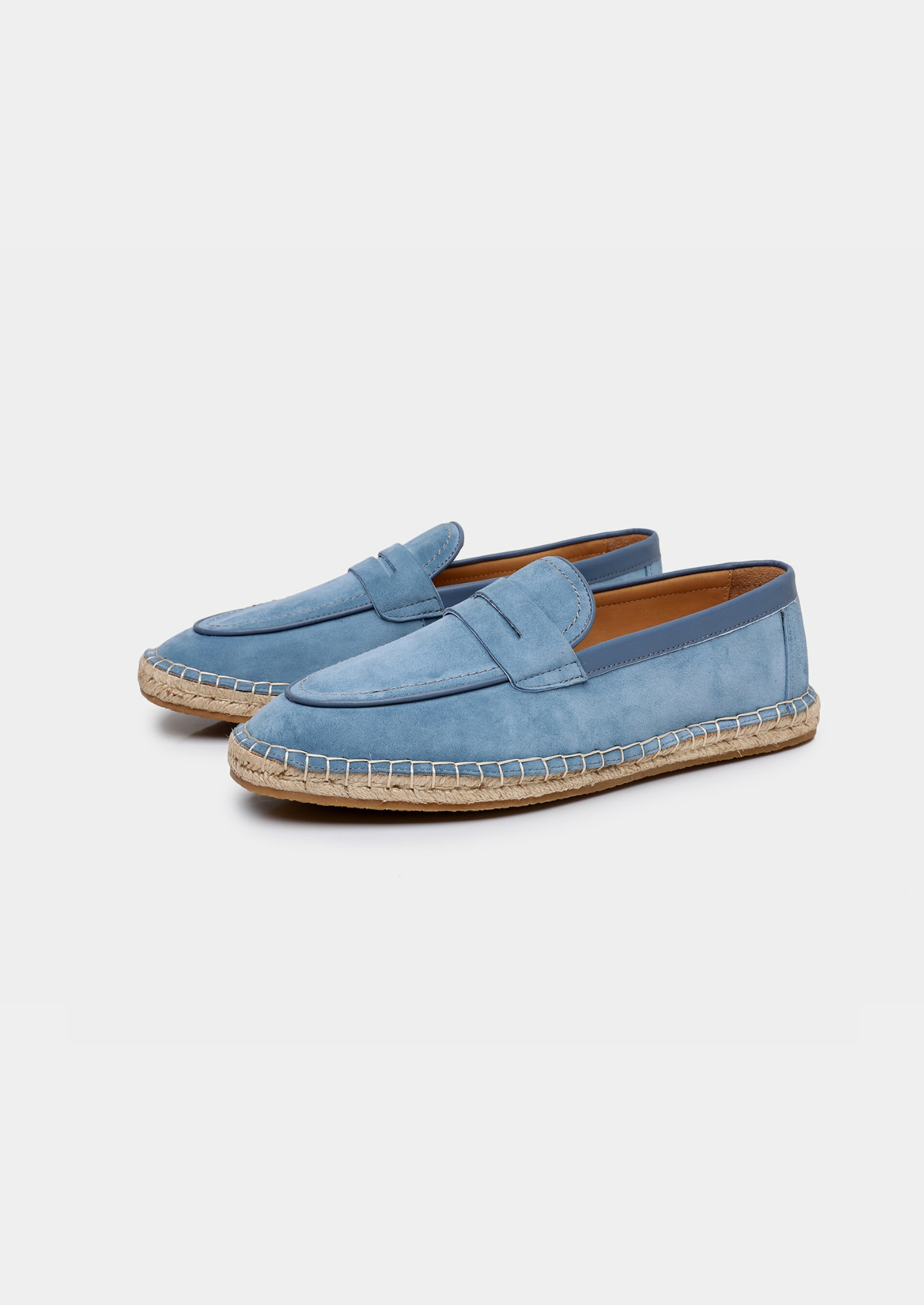 Penny Seaside Espadrilles - Light Blue | Vallentty