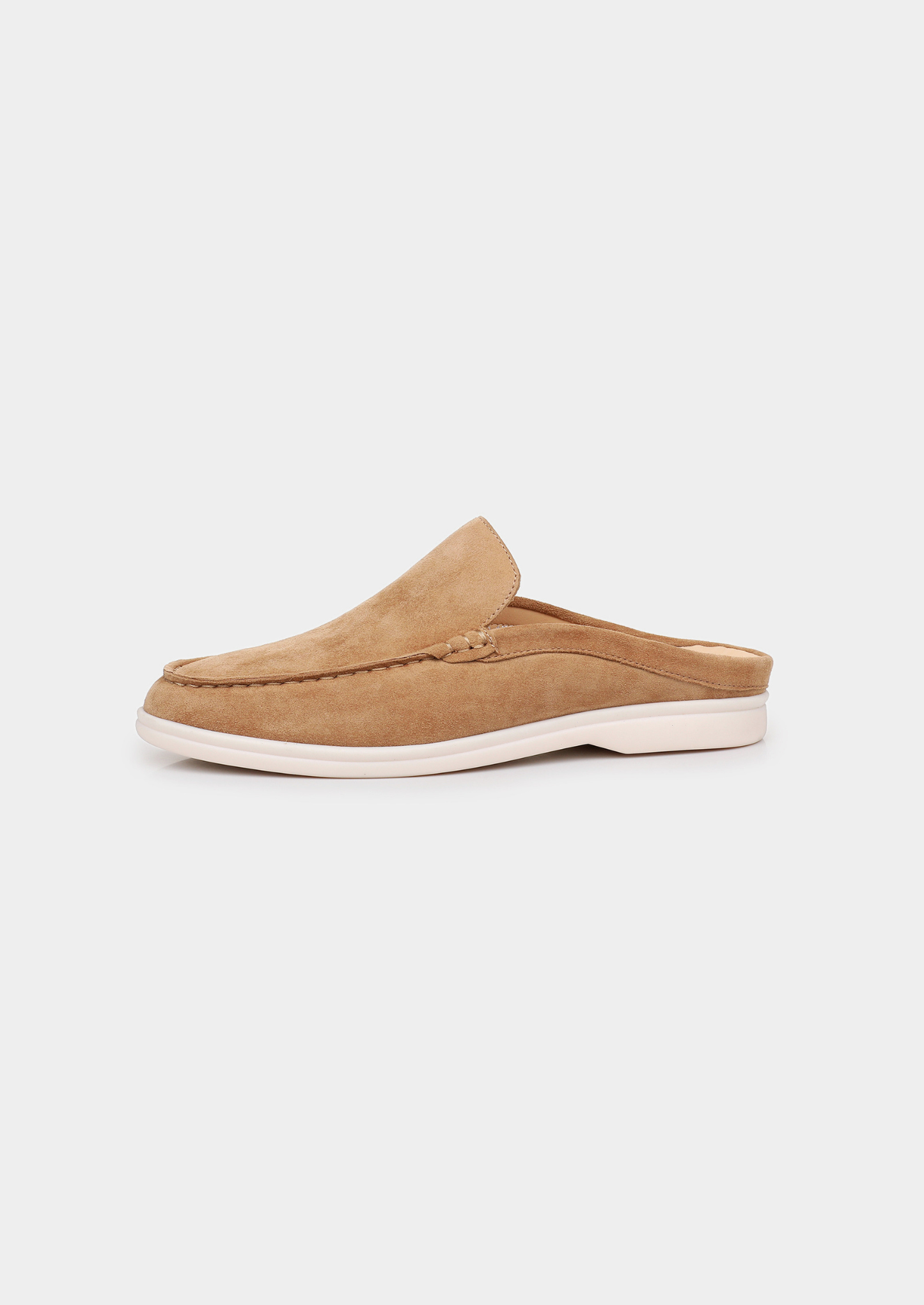Caramel Marina Suede Slipper | Vallentty