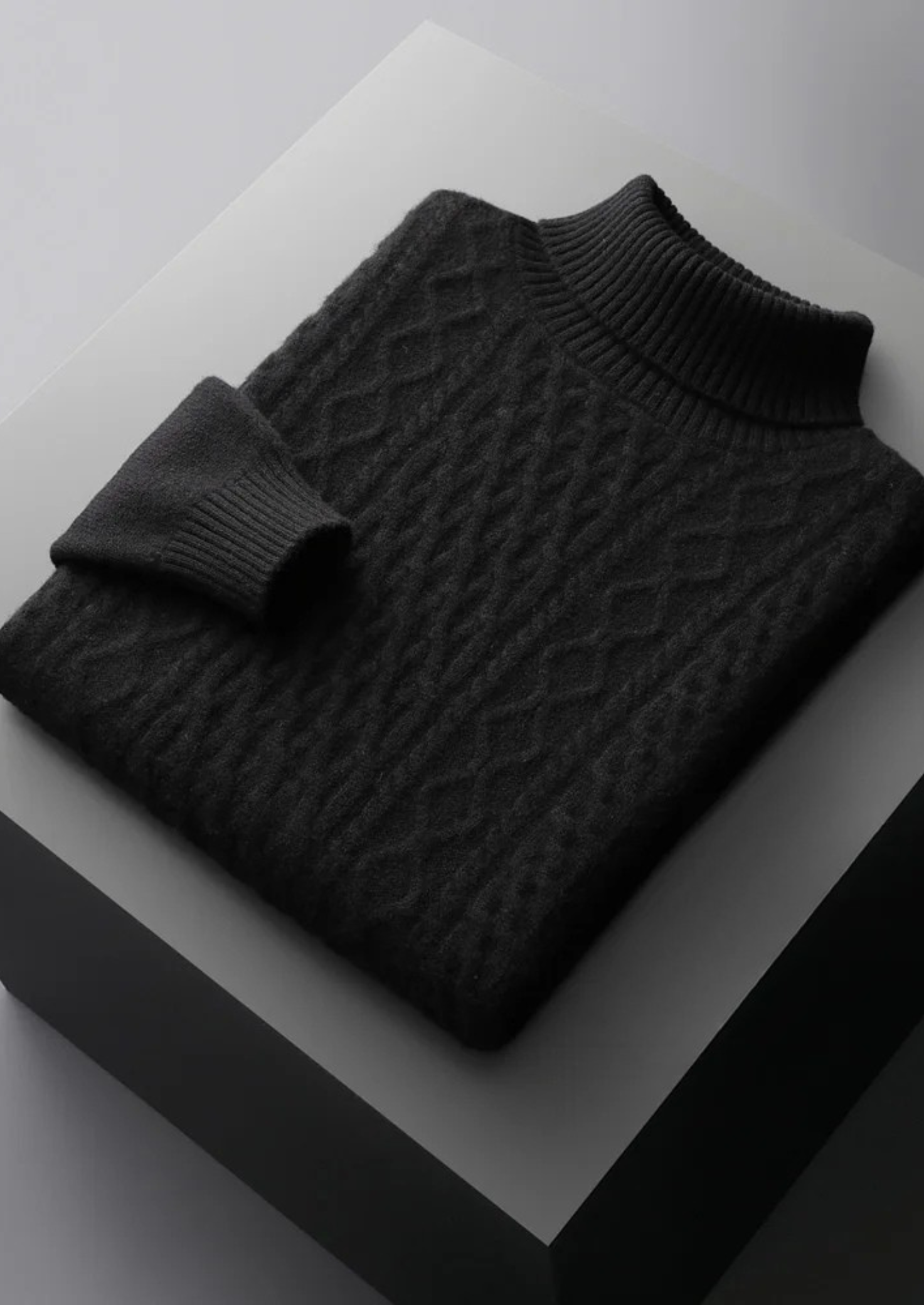 Pure Extra-Fine Merino Wool Wintertime Rollneck | Vallentty
